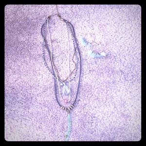 Plunder necklace and earrings set